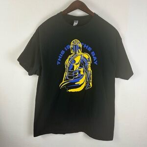 Golden State Warriors Star Wars
2023 SGA Mandalorian T Shirt, Size XL